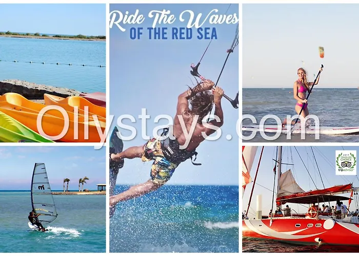 Walk To Beach, Seaview 2br, Pool Free Access, Mangroovy! Ollystays Hurghada